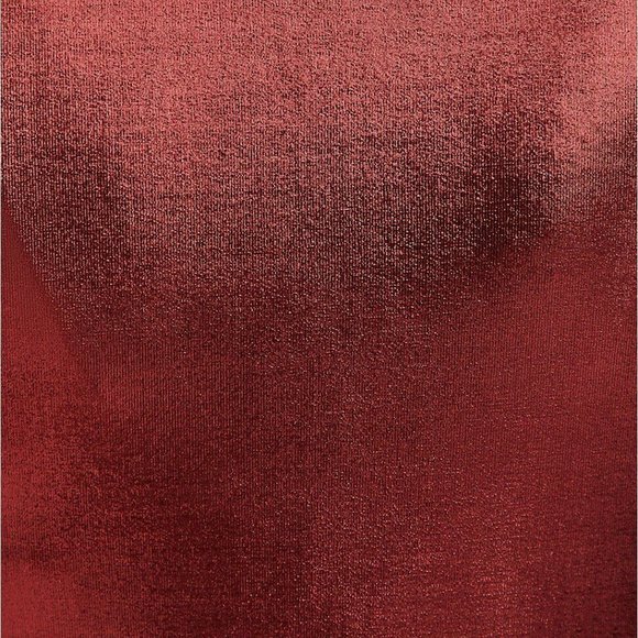 Torrid Red Liquid Knit Tea Length Dress H11455 - Picture 8 of 12